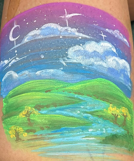 Body Paint Hills